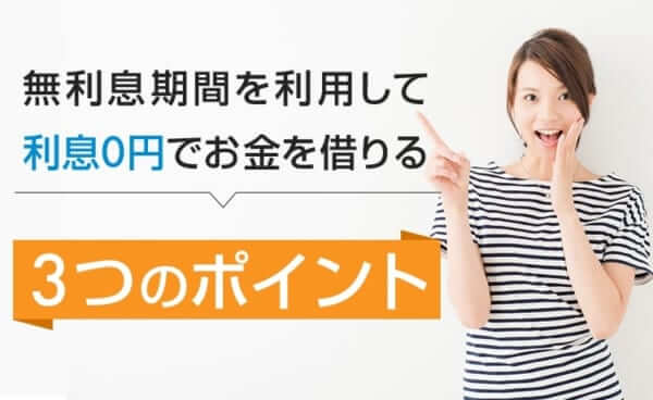 無利息期間がある